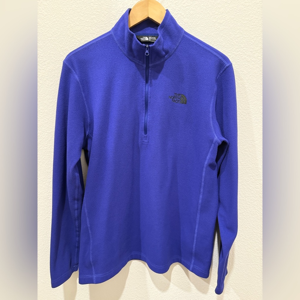 The North Face Blue Quarter-Zip Fleece